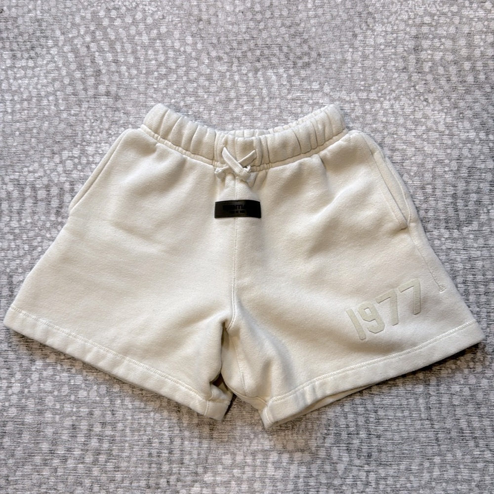 Fear of God essentials kids sweat shorts